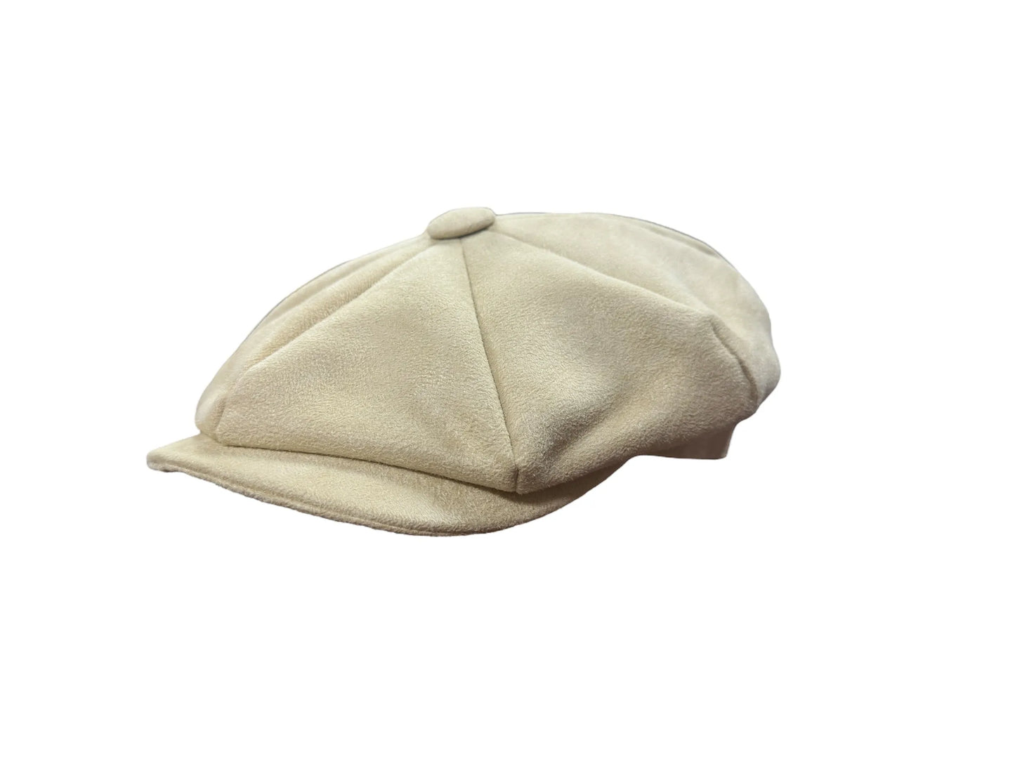 Vegan Suede Hudson 'Brooklyn' Newsboy Cap