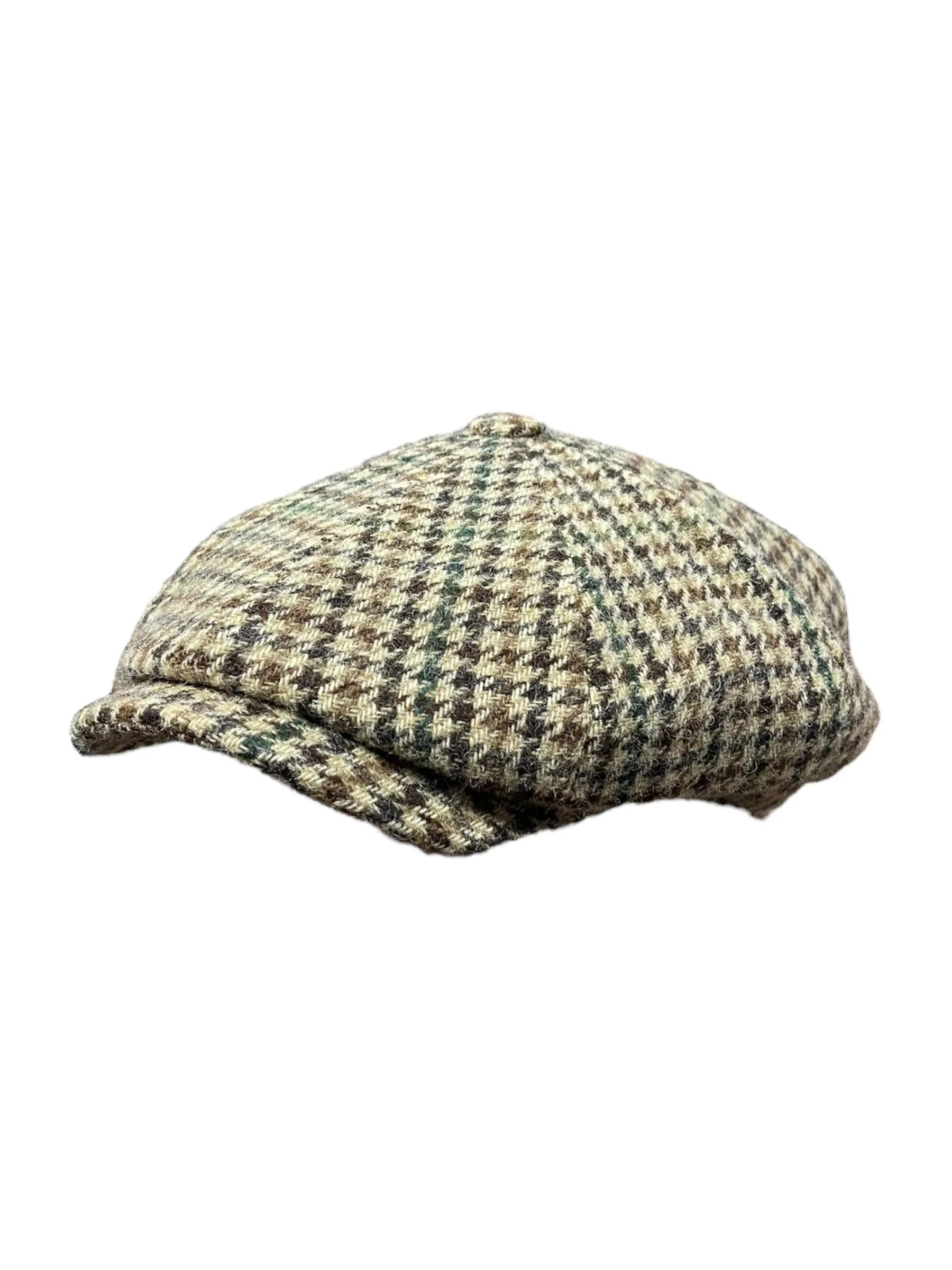 Houndstooth Hudson Bakerboy Cap