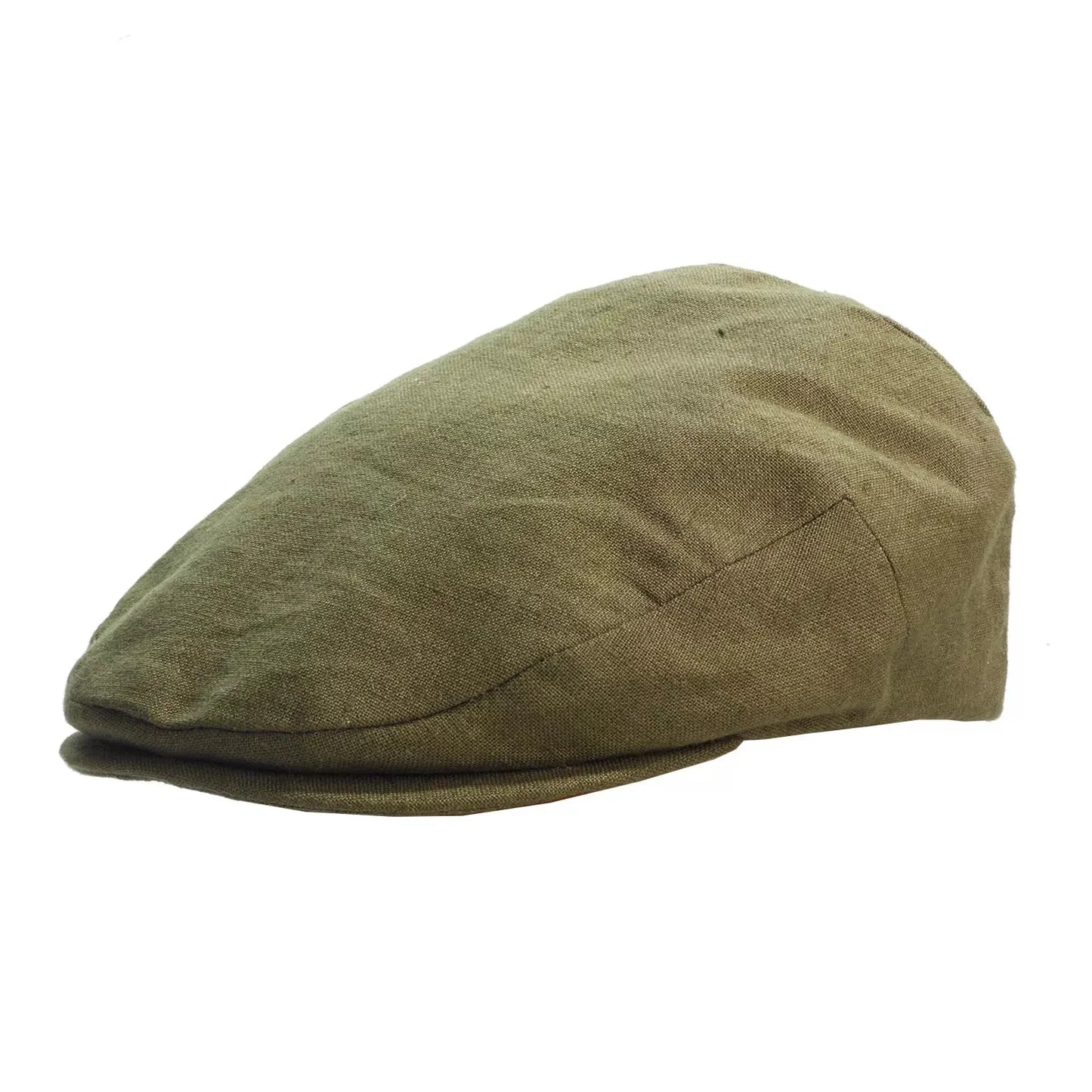 Linen Flat Cap