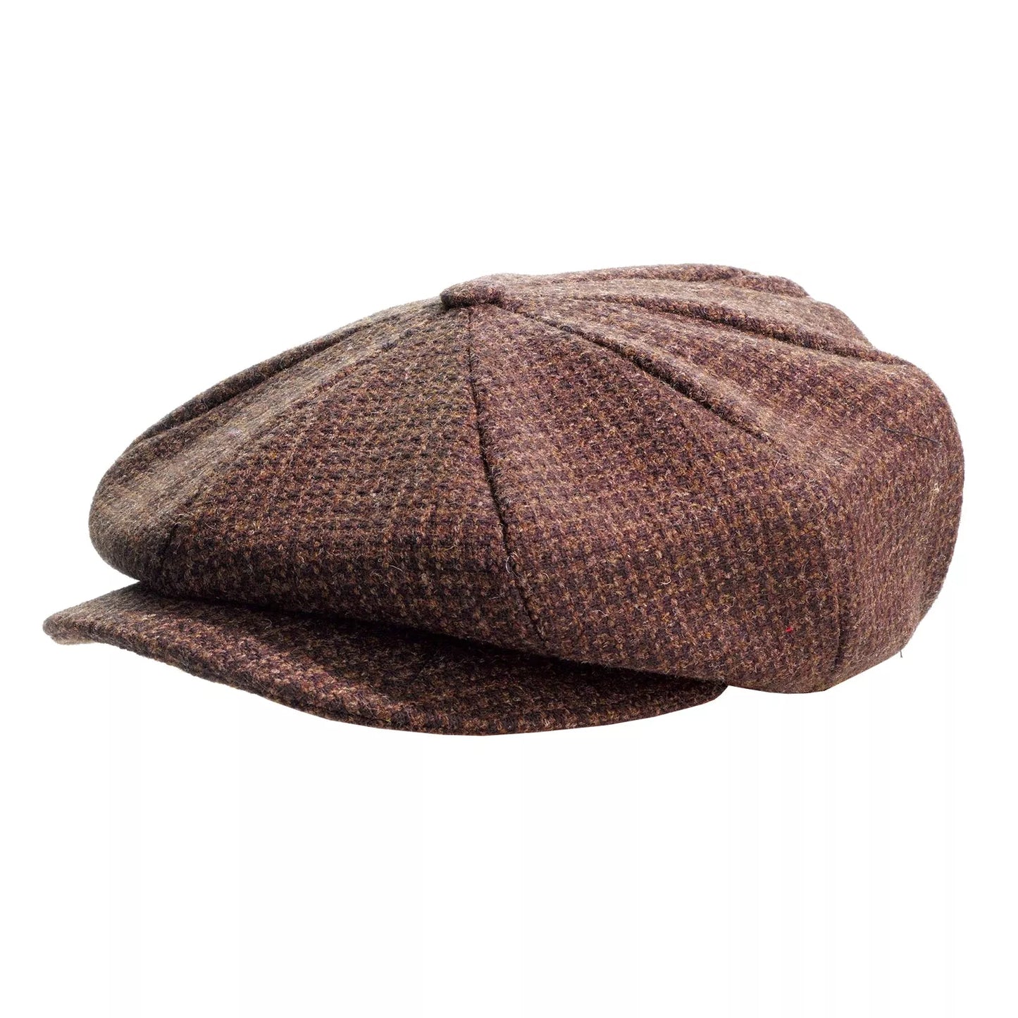 Signature Tweed 'Big Boy' Bakerboy Cap