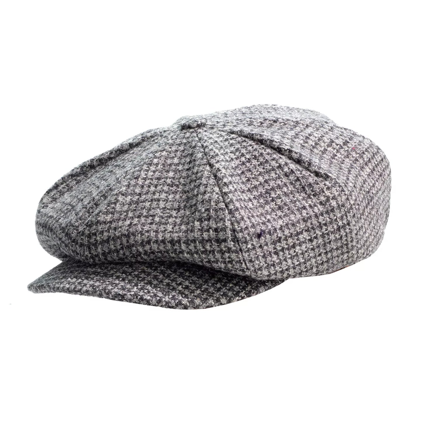 Signature Tweed 'Big Boy' Bakerboy Cap